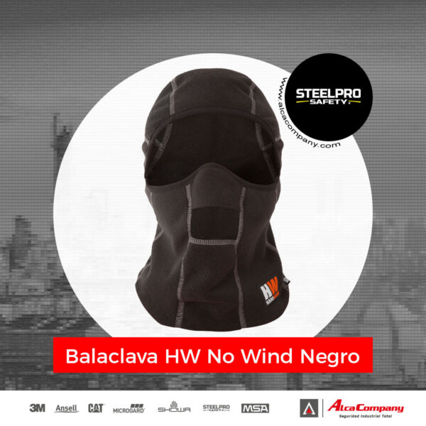 Balaclava HW No Wind Negro v1