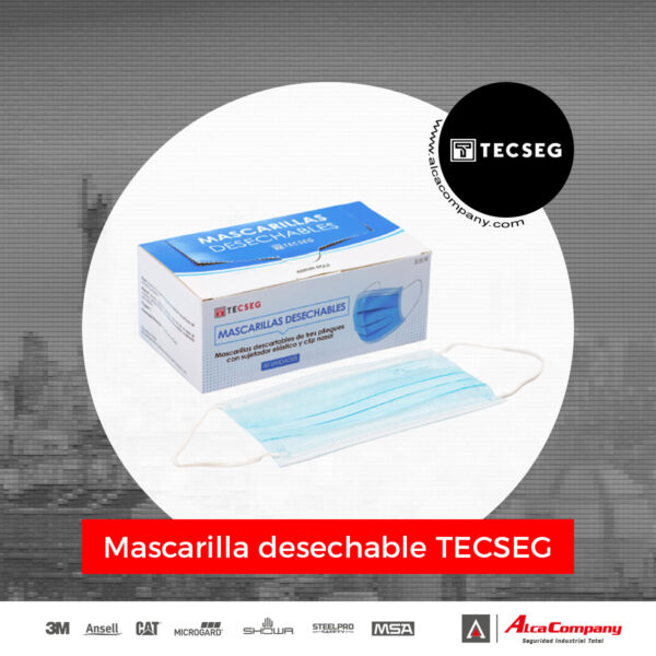 Mascarilla desechable TECSEG