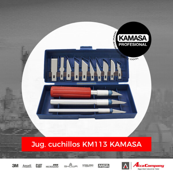 Jug. cuchillos KM113 KAMASA