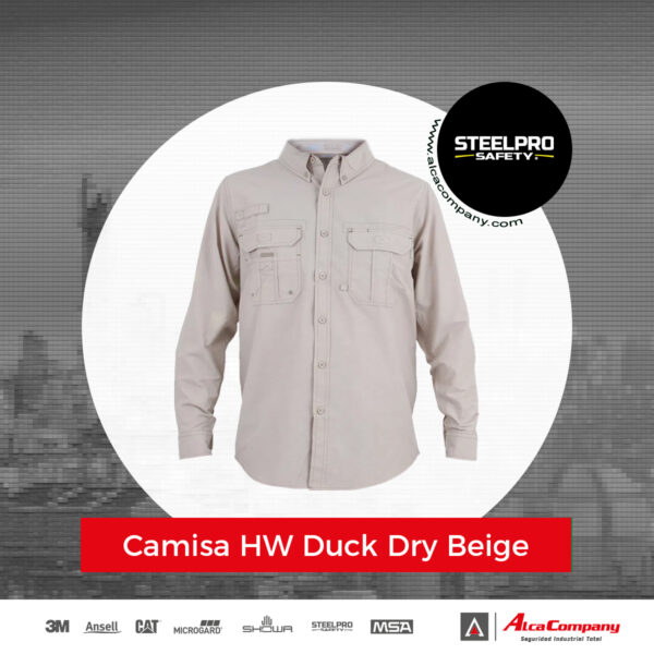 Camisa HW Duck Dry Beige