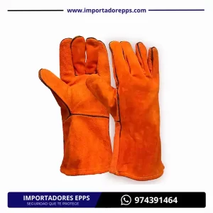 Guante soldador naranjo SteelPro-SteelPro